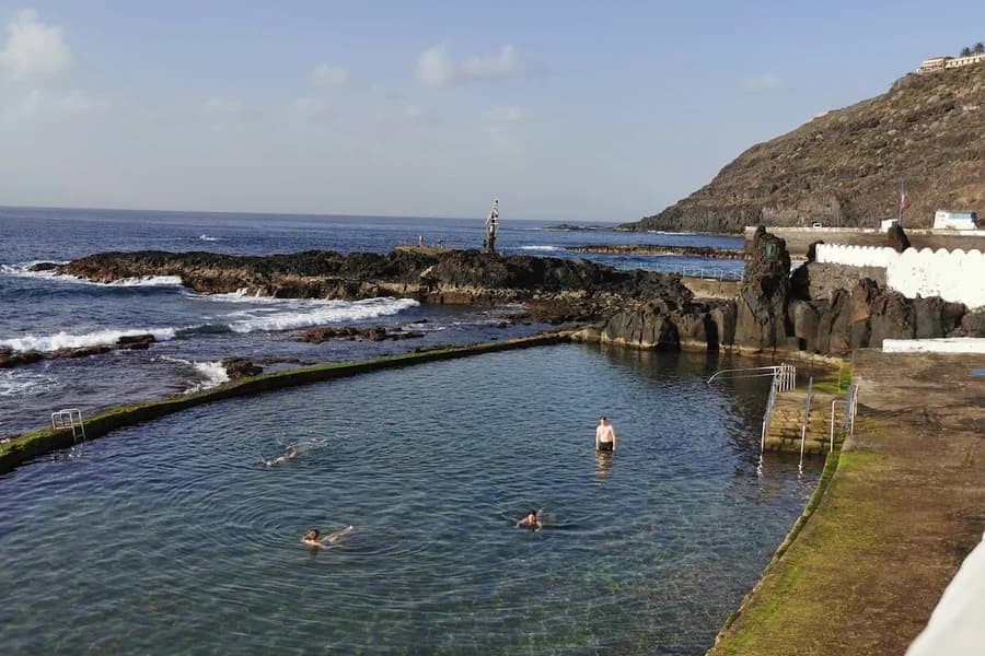 Playa el Pris, Piscina Natural