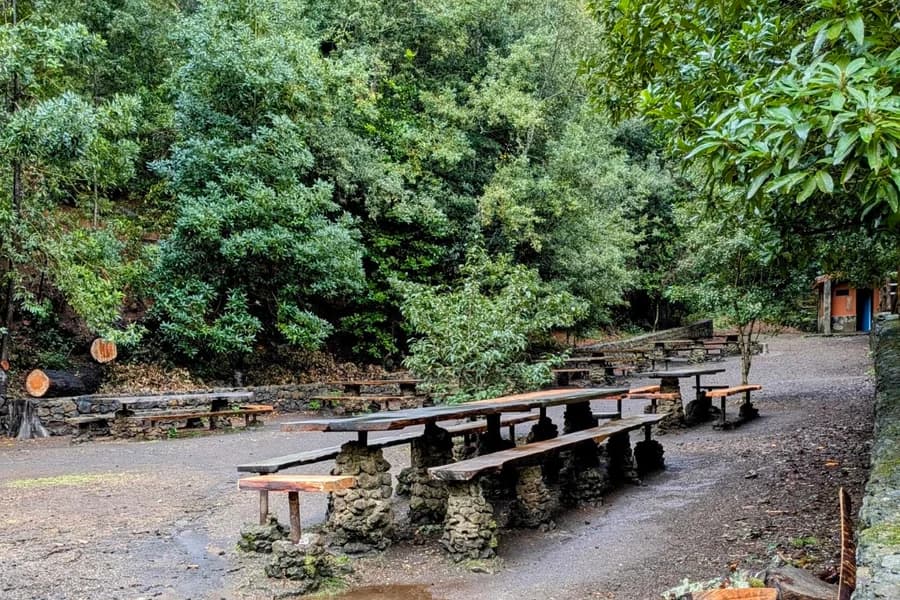 Las Calderetas Recreational areas
