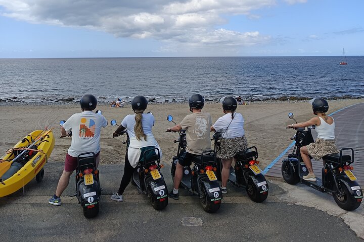 Alquiler e-Scooter 2 plazas desde 1 hasta 4 Horas : Explora Maspalomas